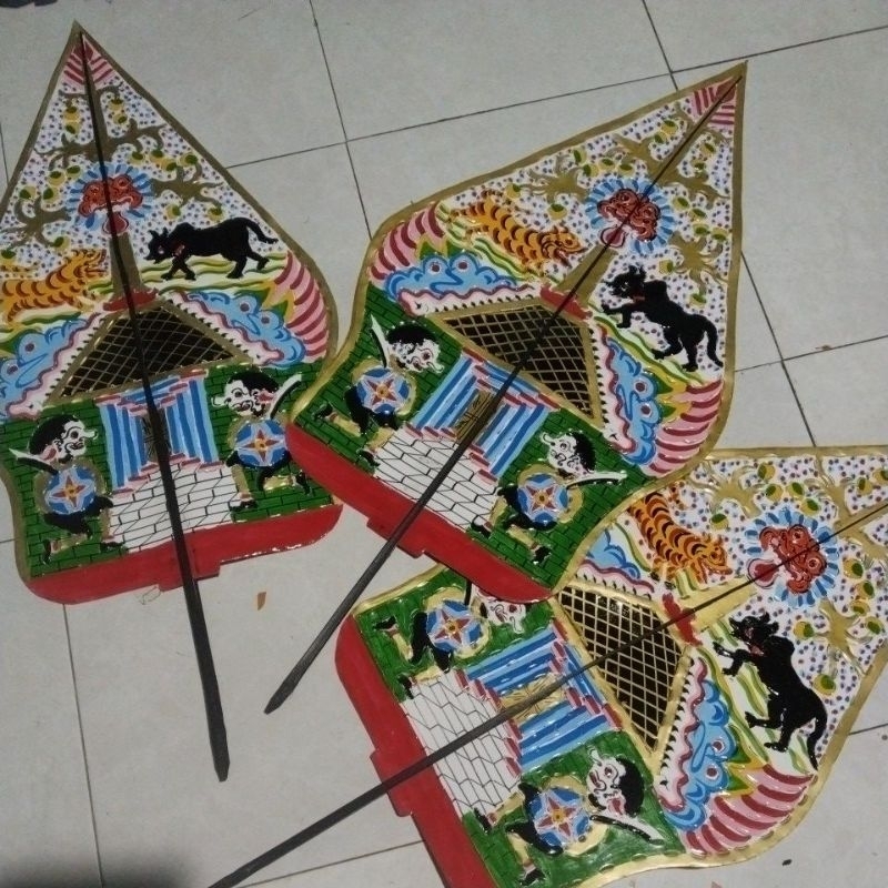 wayang Kertas Gunung Kayon gunungan kwalitas terbaik 80 cm