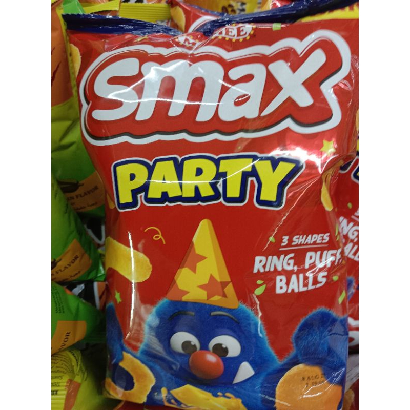 

smax party 3 in 1 ring puff balls 100 gr