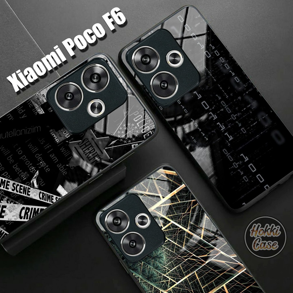 Case Poco F6 - Softcase Glass Poco F6 Premium - Casing Poco F6 - Silikon Poco F6 - Softcase F6 [79H]