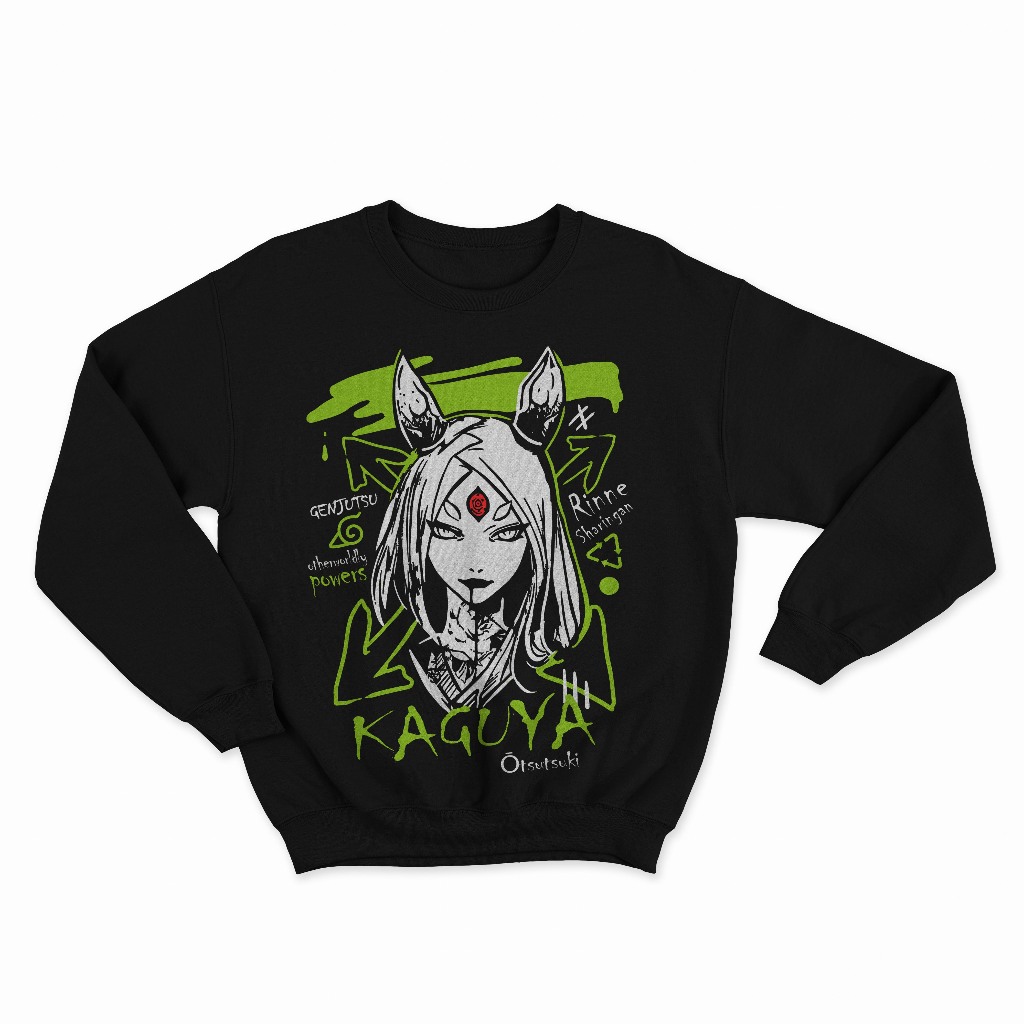 ANIME NARUTO KAGUYA OTSUTSUKI SWEATER HOODIE REGULAR FLEECE