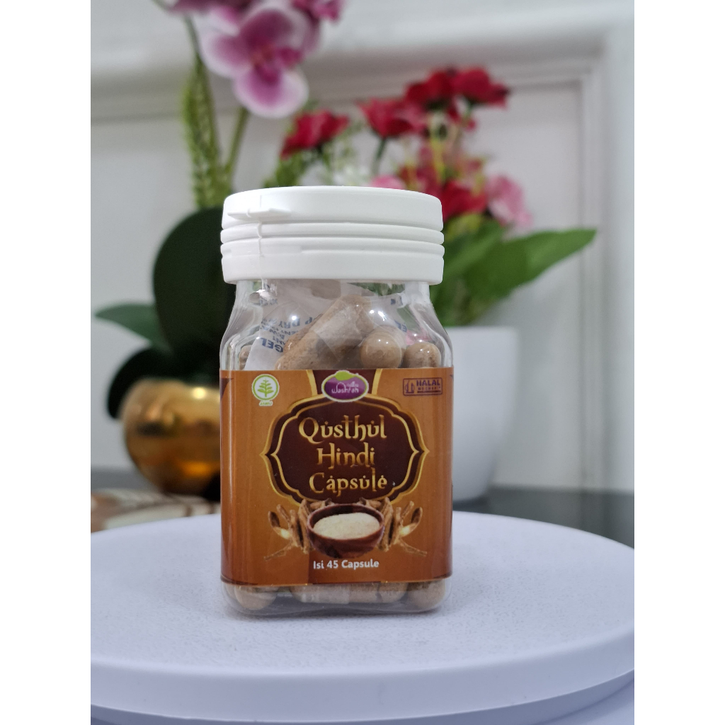 kapsul Qusthul Hindi Herbal Pernafasan Flu Batuk