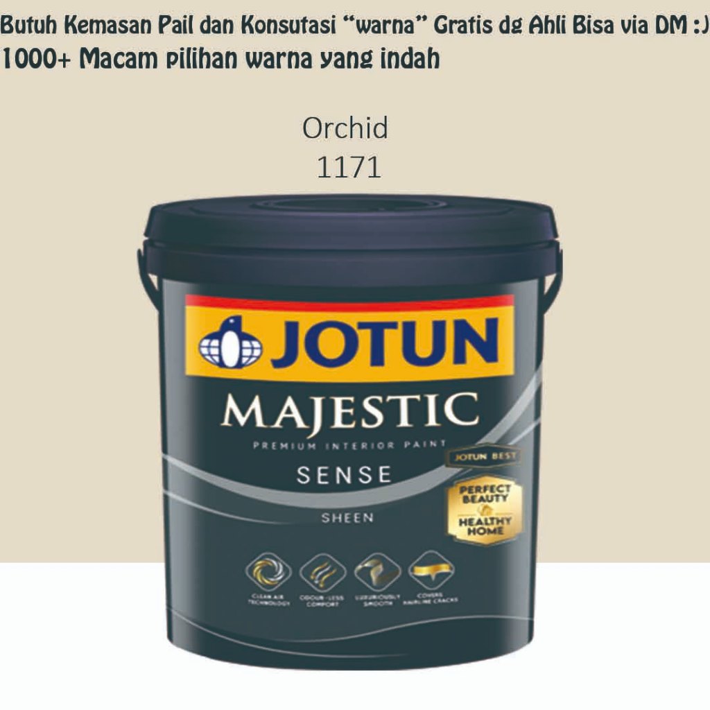 Jotun Majestic Sense 2.5L - Orchid 1171 (Tinting)