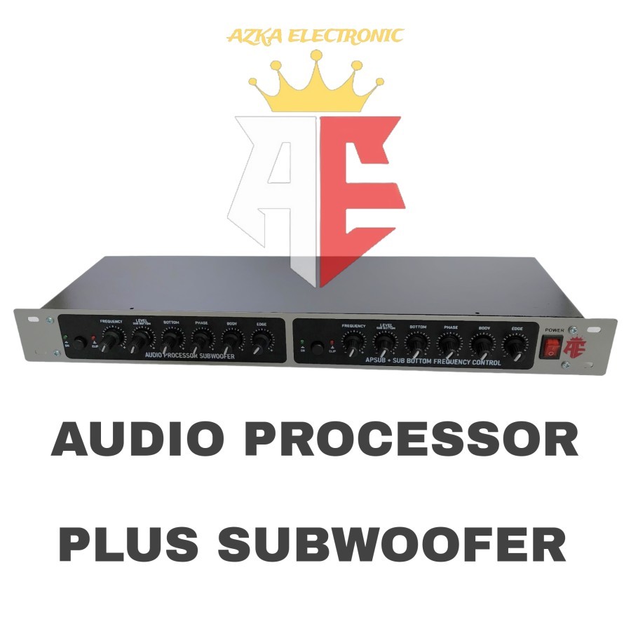 Audio Prosesor Processor Subwoofer