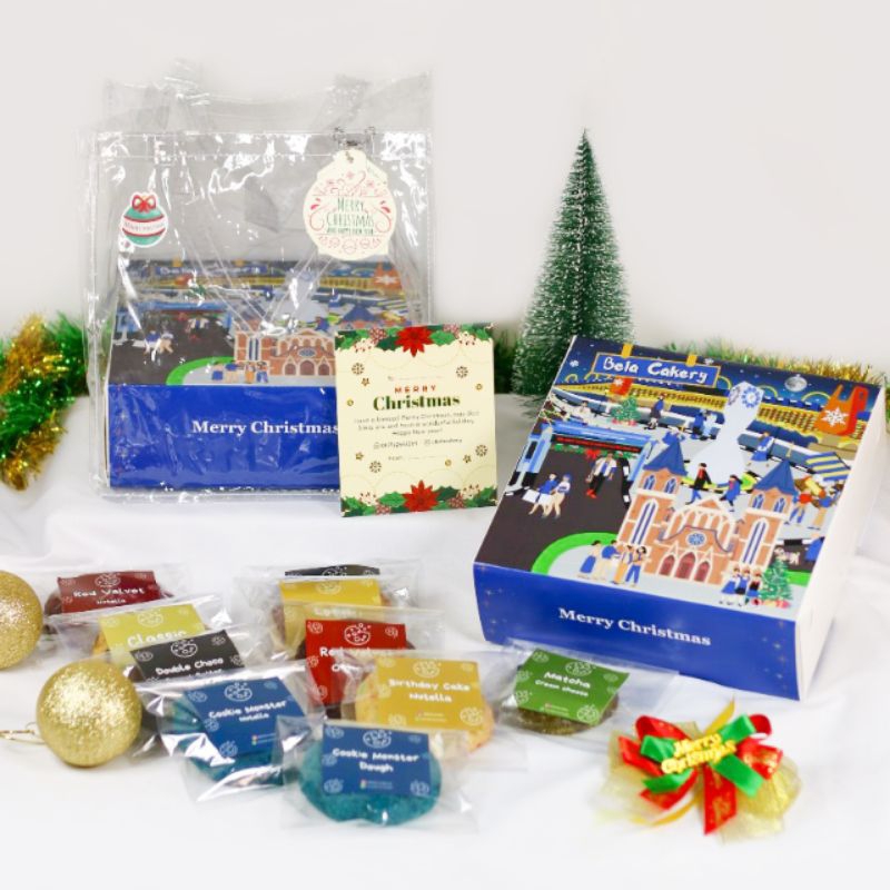 

GIFT JINGLE HAMPERS 10 COOKIES by @belacakery
