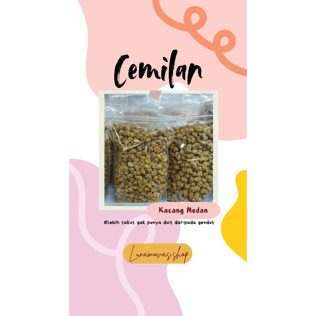 

Kacang Medan, renyah tidak keras