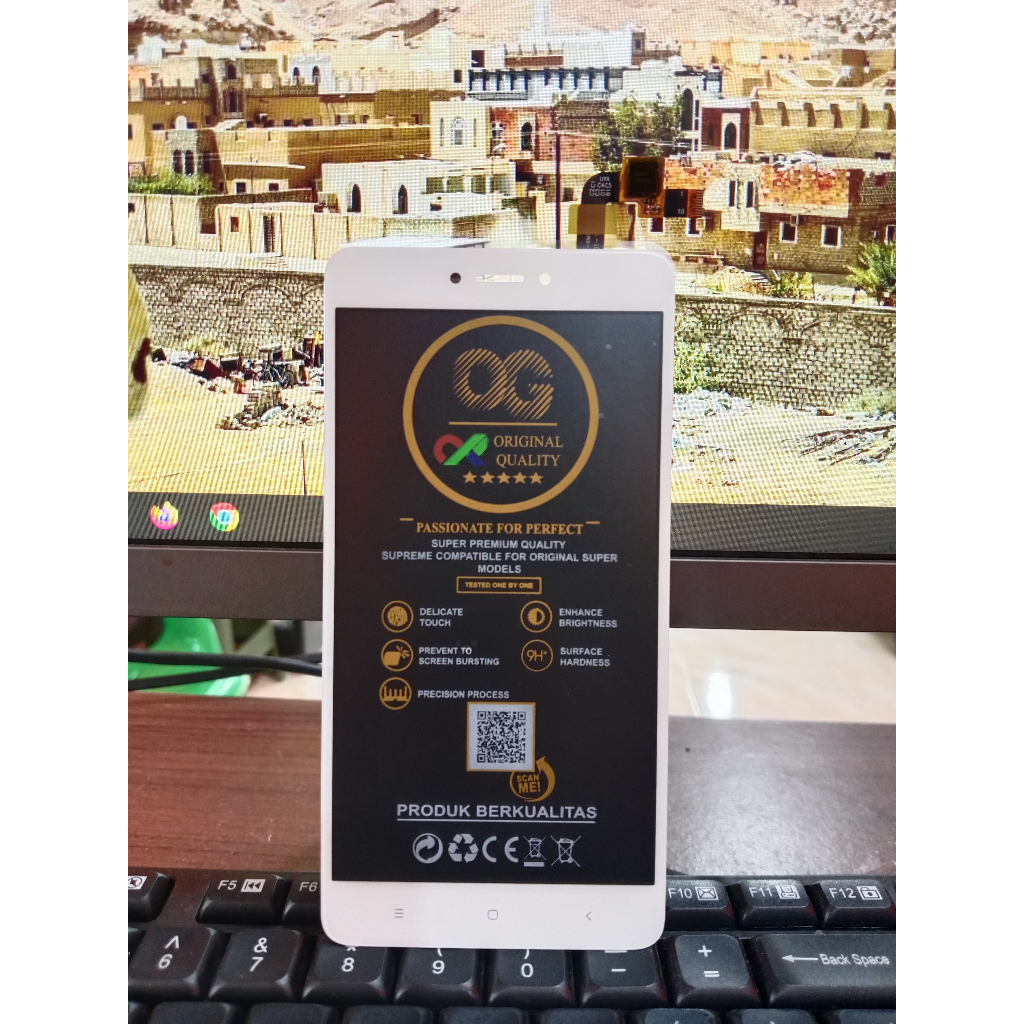 LCD XIAOMI REDMI NOTE 4X/NOTE 4 SNAPDRAGON FULLSET TOUCHSCREEN OG ORI SUPER BERGARANSI