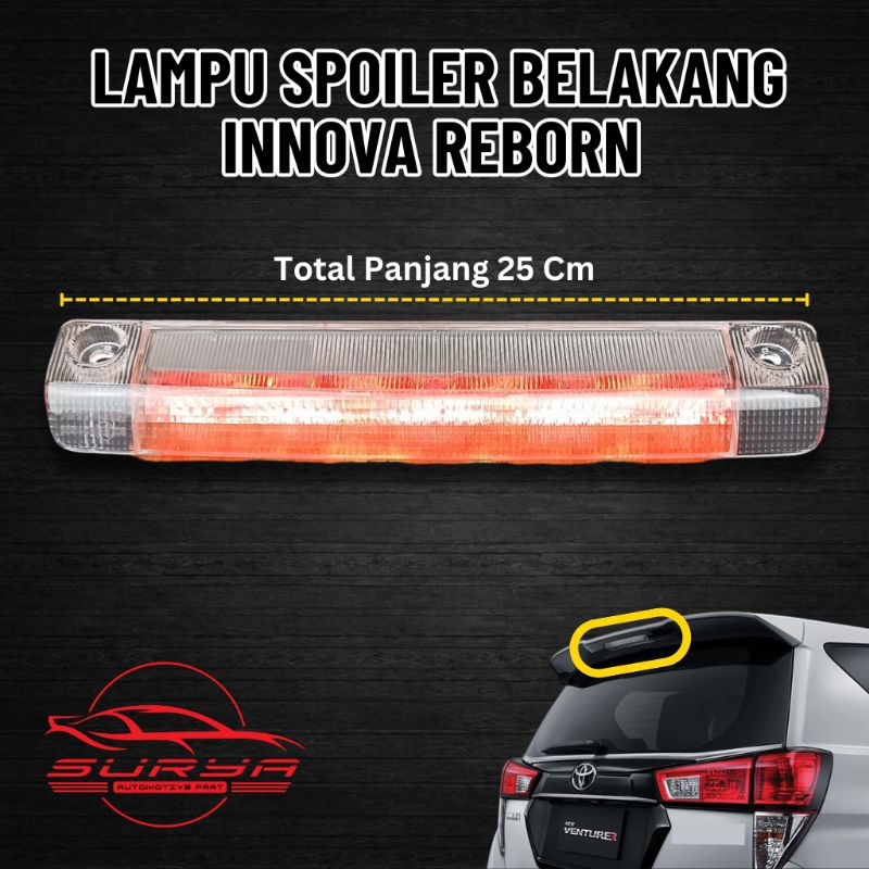Lampu Spoiler Belakang Innova Reborn Original