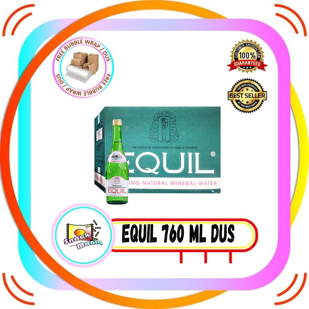 

Equil Sparkling Mineral Water 760 ml x 6 pcs DUS Air Soda