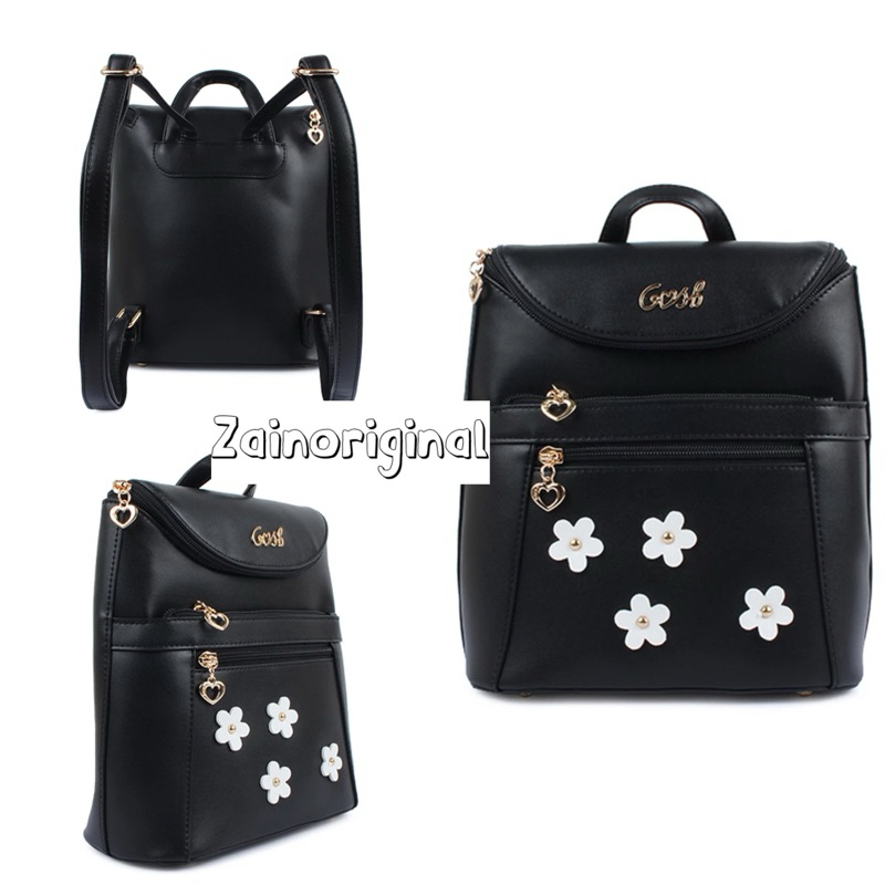 ORIGINAL GOSH ZINNIA 168 BACKPACK MEDIUM TAS RANSEL WANITA TAS PUNGGUNG BACKPACK