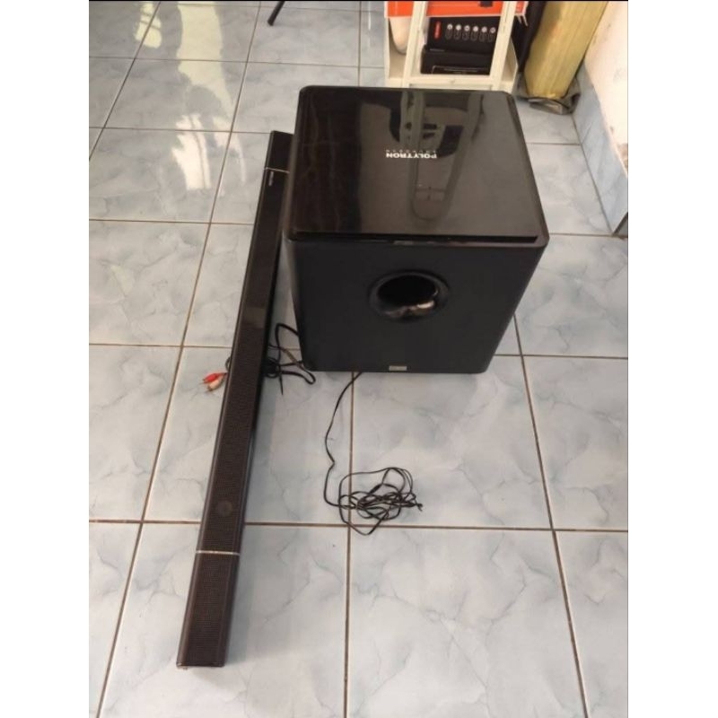 SOUNDBAR - SPEAKER TV LED POLYTRON 32INCH - 43INCH - SPEAKER PASIF