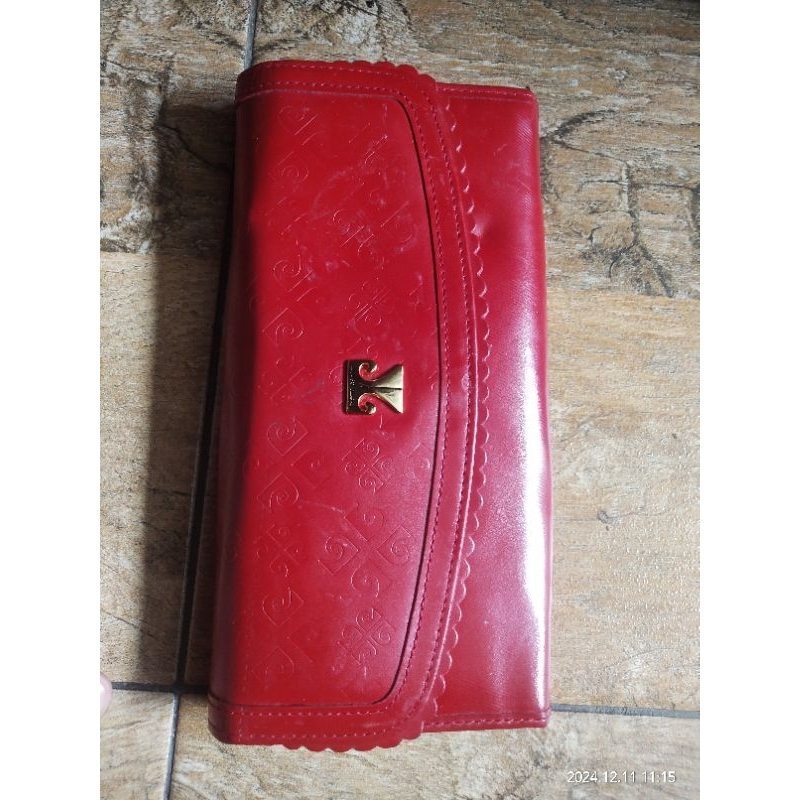Pierre cardin dompet panjang kulas glossi