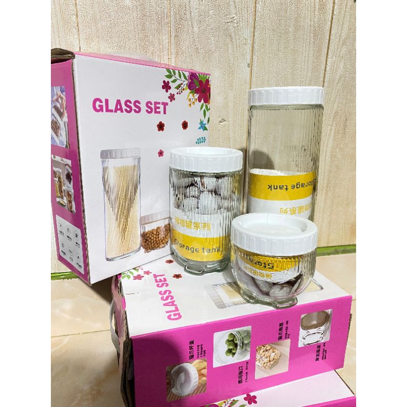 TOPLES 3 IN 1 SET TOPLES KACA