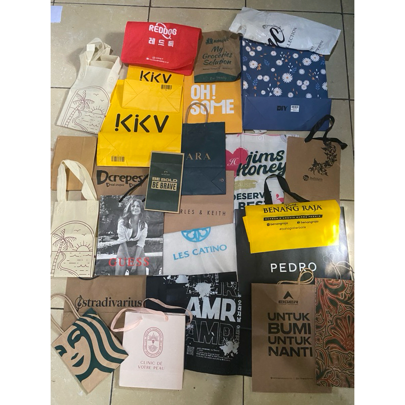 

Preloved Paperbag Brand Dustbag Murah