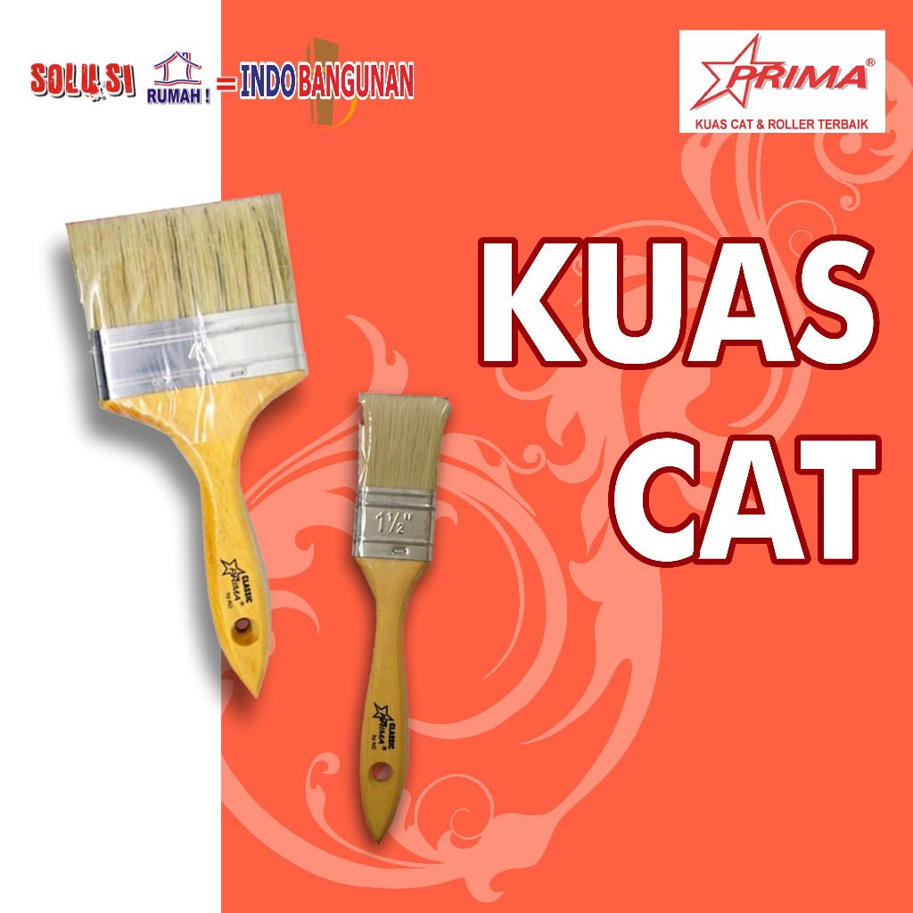 PRIMA - KUAS CAT CLASSIC/ KUAS CAT/ KUAS/ KUAS CAT DINDING