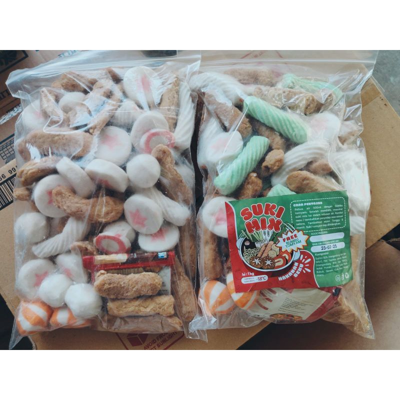 

Suki Mix 1kg + Bumbu Tomyam