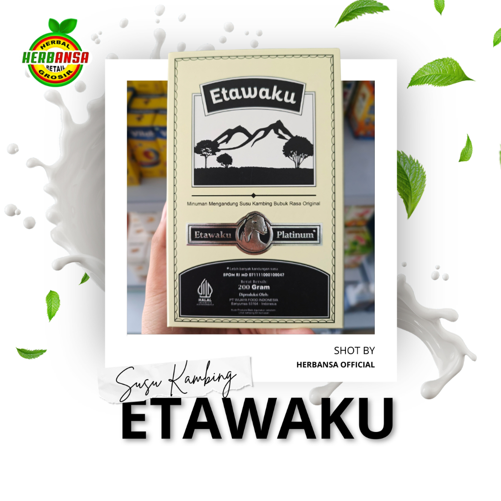 

ETAWAKU Susu bubuk kambing MURNI Kualitas terjamin