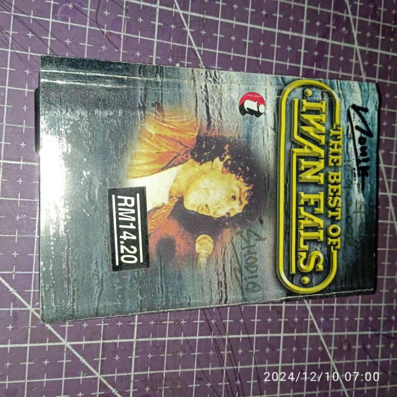 kaset pita iwan fals the best of iwan fals rilisan Malaysia