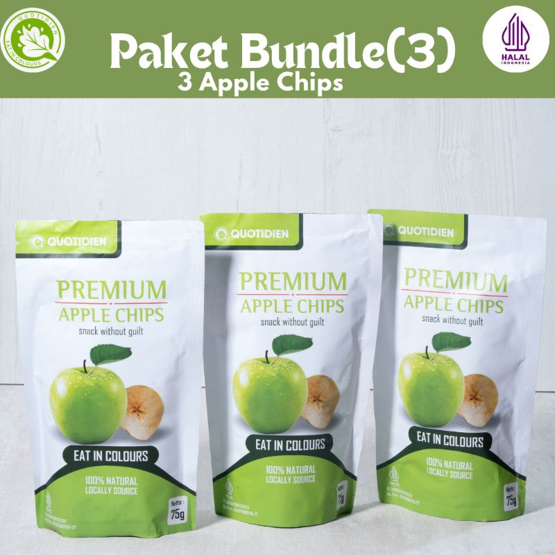 

Premium Apple Chips | Keripik Apel | Cemilan Diet | Snack Buah | Snack Diet | Cemilan Sehat | Snack Sehat | Gluten Free | 100% Natural Locally Source