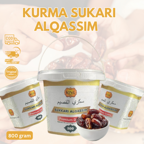 

KURMA SUKARI AL-QASSIM 800GR | KURMA BASAH SUKARI AL-QASSIM SYIFA 1KG | KURMA SUKARI AL-QASSIM 3KG