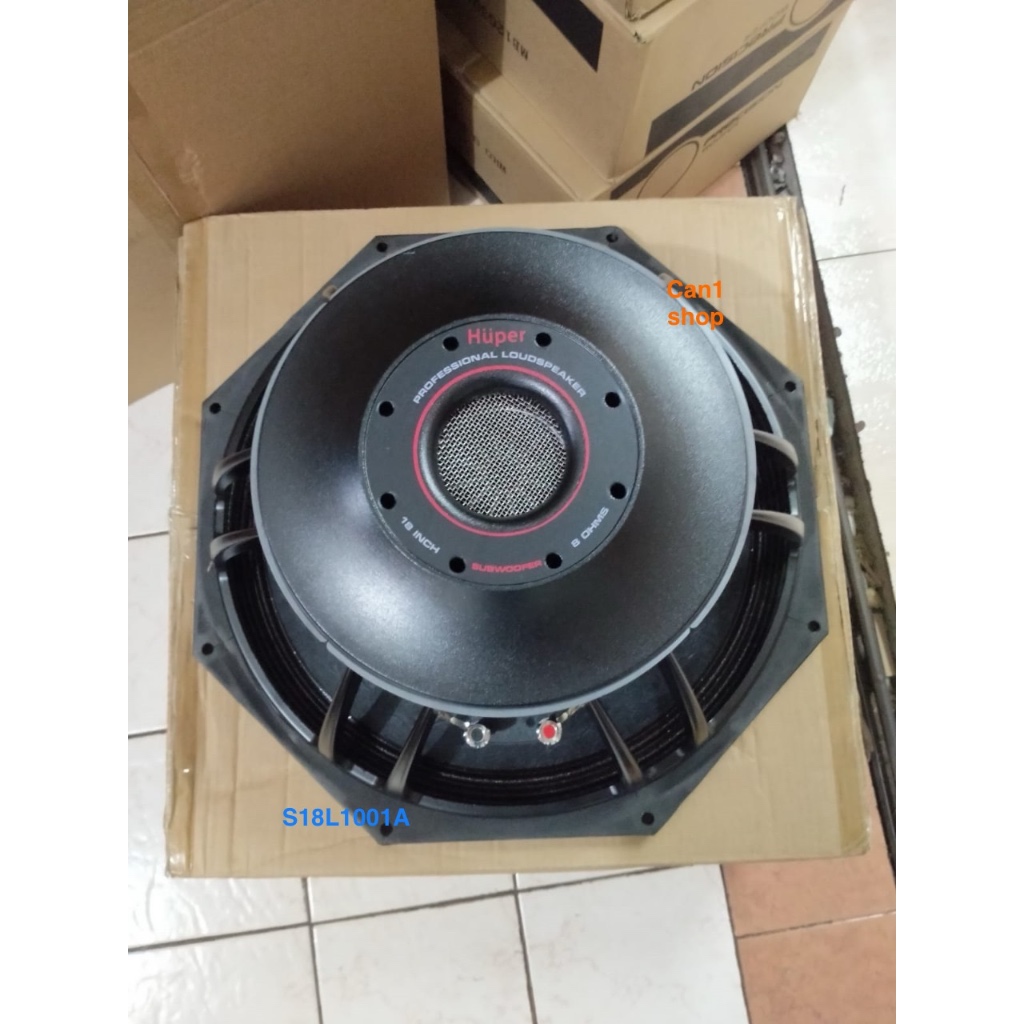 Komponen Componen Speaker HUPER 1000 Watt 18 inch S18L1001A S18 L1001A