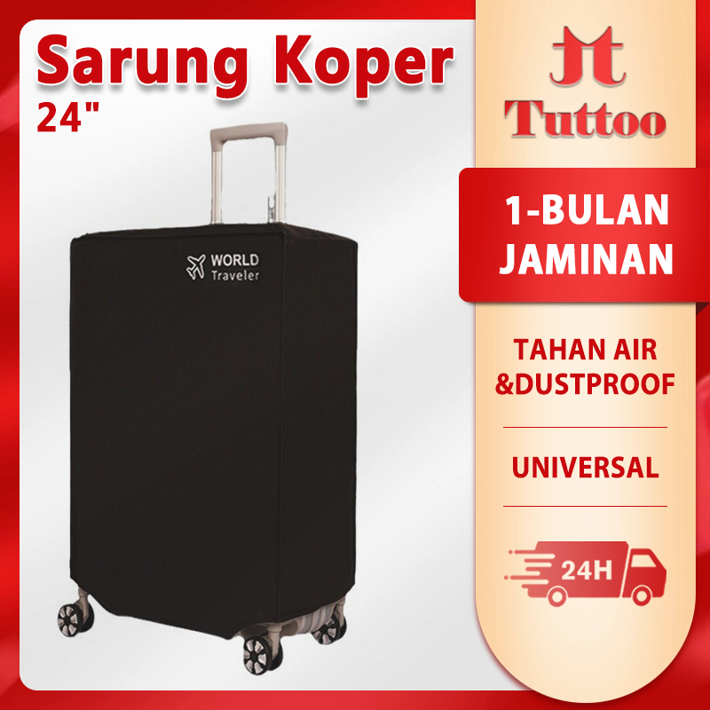 Tuttoo Sarung Koper 24 Inch Cover Koper 24 inch Waterproof
