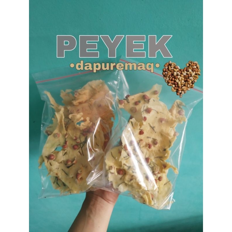 

2PCS PEYEK KACANG RENYAH KHAS WARUNGAN 130G