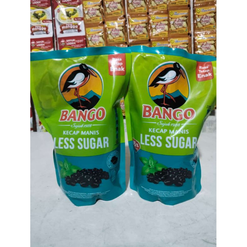 

Kecap Bango Refill Less Sugar 550gr