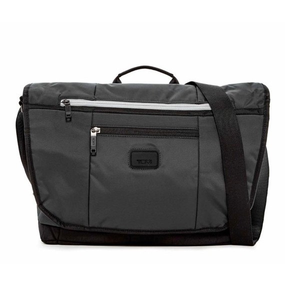 Tumi Lombard Expandable Nylon Messenger Bag, NWT Tas Selempang Pria
