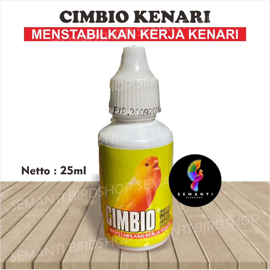JUAL CIMBIO HERBAL 1 BOTOL SUPER KICAU VITAMIN BURUNG MENSTABILKAN PERFORMA BURUNG NAFAS PANJANG
