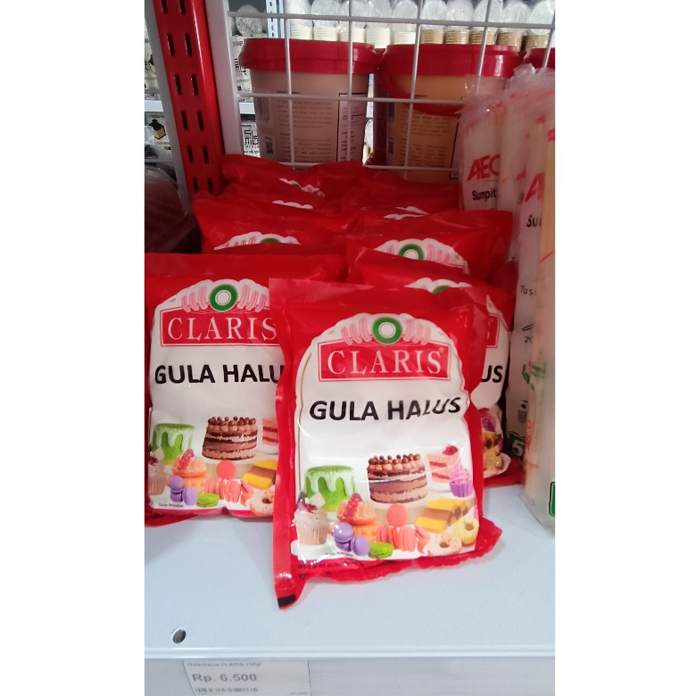 

Gula Halus Claris 250gram - Serbaguna dan Berkualitas Tinggi
