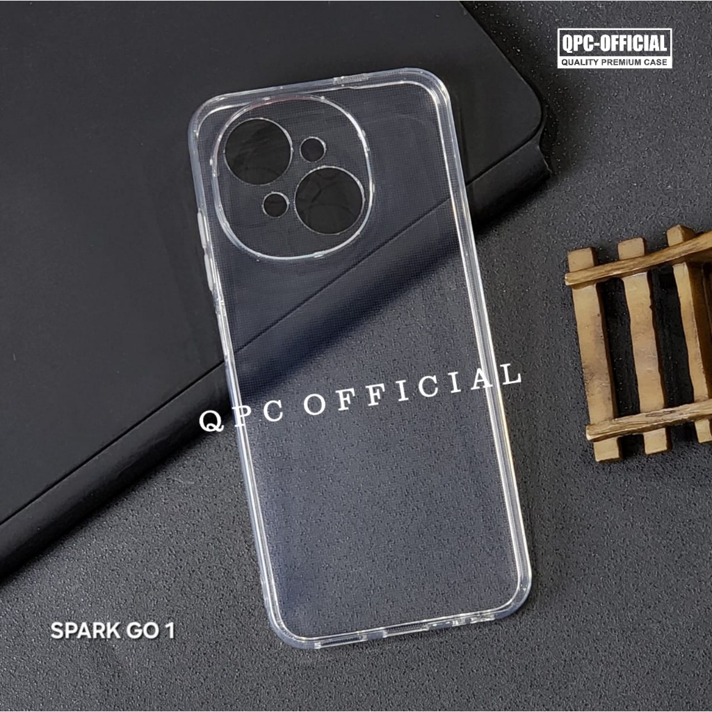 Tecno Spark GO 1 Clear Case Bening 2.0mm Softcase Clear Case Tecno Spark GO 1 CH-01