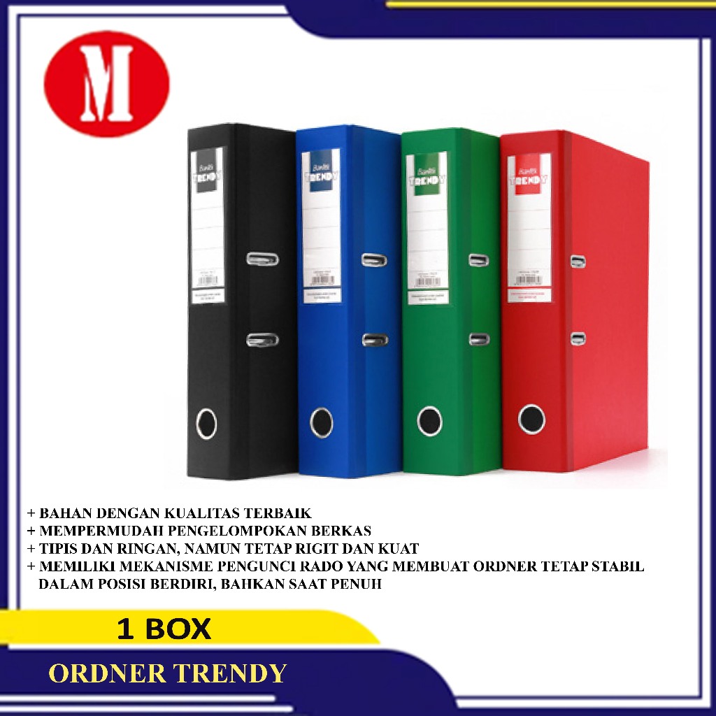 

Ordner Bantex Trendy 1 Box