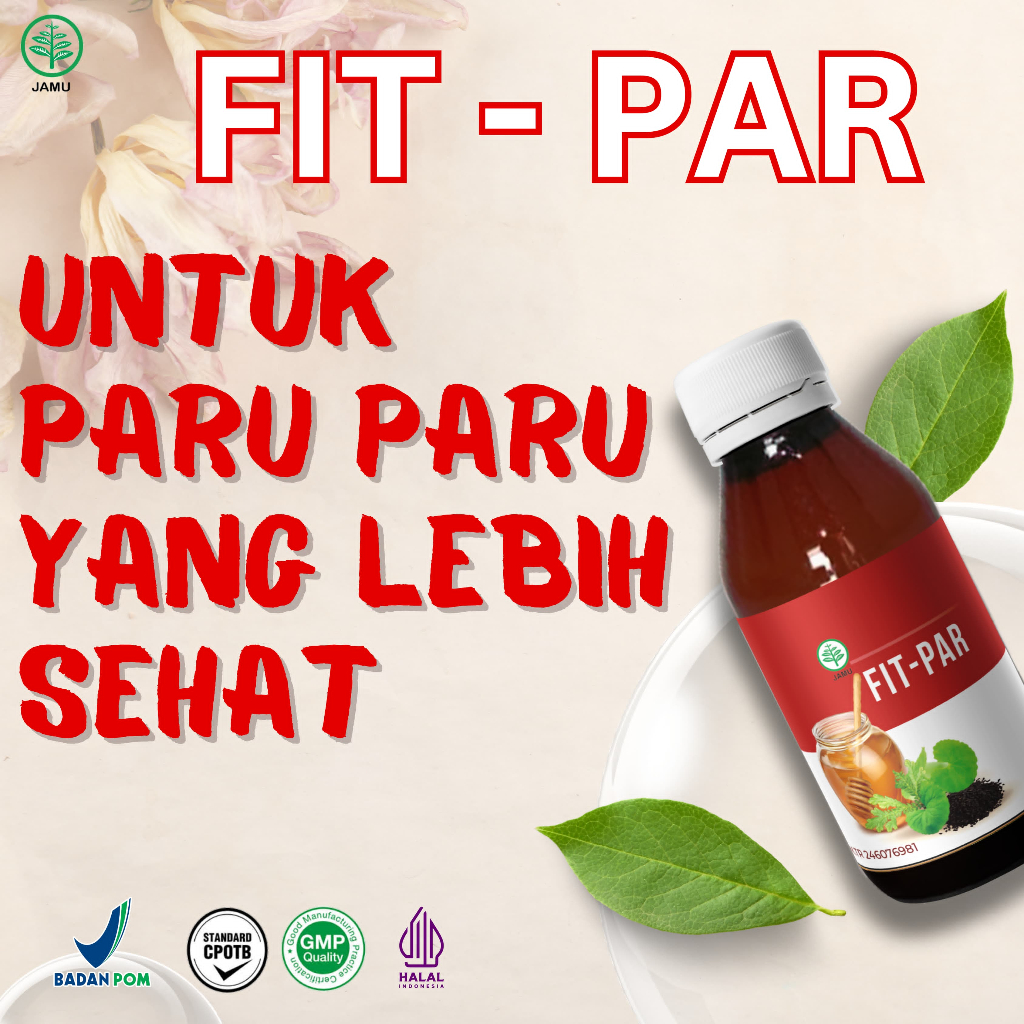 

Madu FIT-PAR TB Flek Paru Sesak Nafas BPOM 150 gr