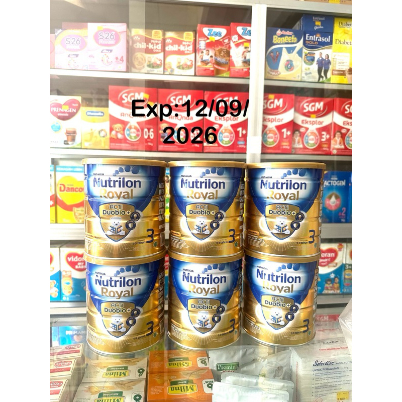 

Nutrilon Royal 3 Madu Susu Pertumbuhan Bubuk 800 gr Exp:12/09/2026