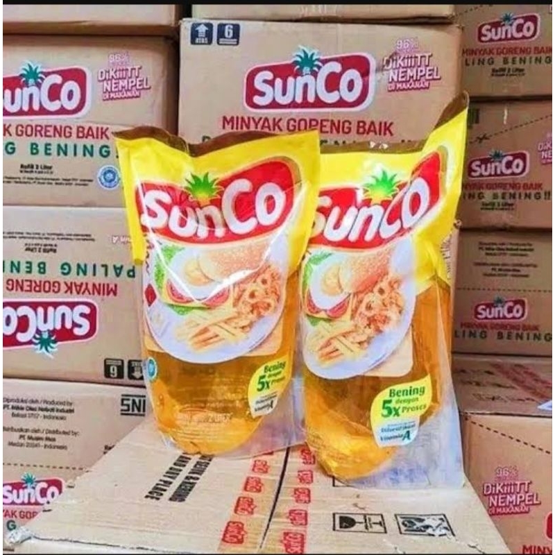 

Minyak goreng Sunco 2 liter
