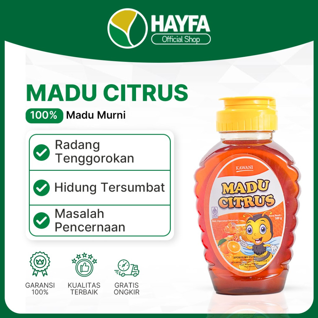 

Madu Citrus 100% Alami Tanpa Campuran