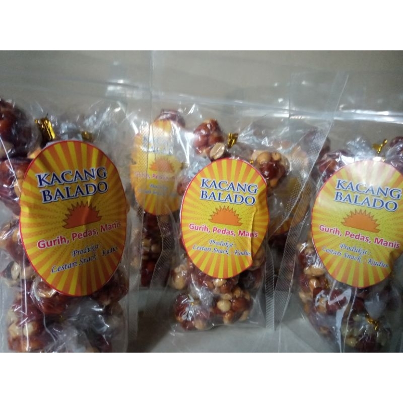 

Kacang Balado Gurih Pedas Manis