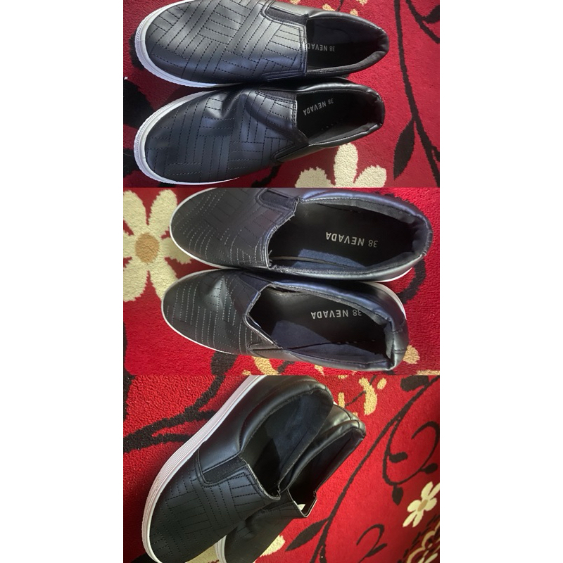 sepatu wanita nevada ori slip on 38