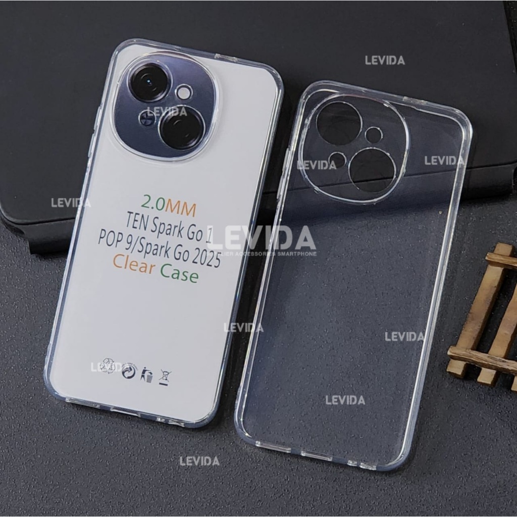 Tecno Spark Go 1 Softcase Clear 2.0mm Case Bening Tecno Spark Go 1 CH-01