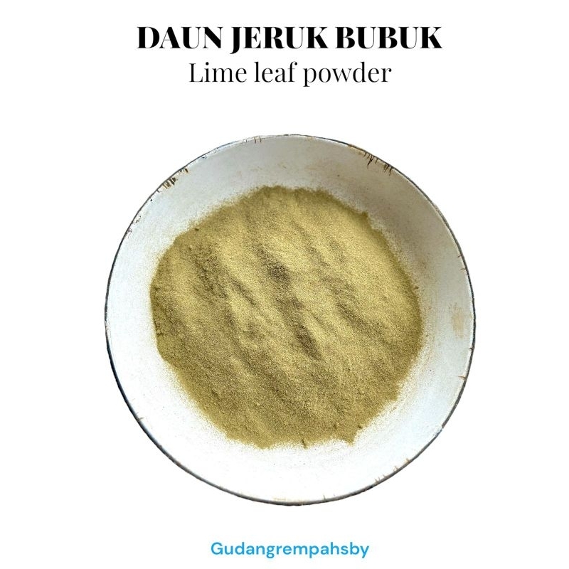 

DAUN JERUK BUBUK 100% ORGANIK! / LIME LEAVER POWDER