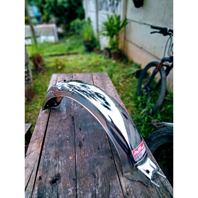 SLEBOR SPAKBOR BELAKANG AJS CB 125 CROM AJS SLEBOR BELAKANG CB125