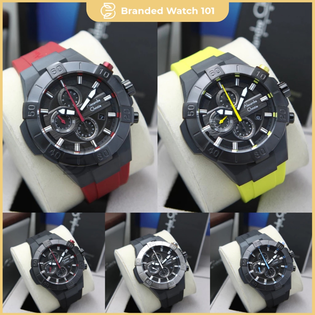 ORIGINAL Jam Tangan Pria Alexandre Christie AC 6625 / AC6625 / 6625 / AC 6614 / AC6614 / 6614 / AC 6