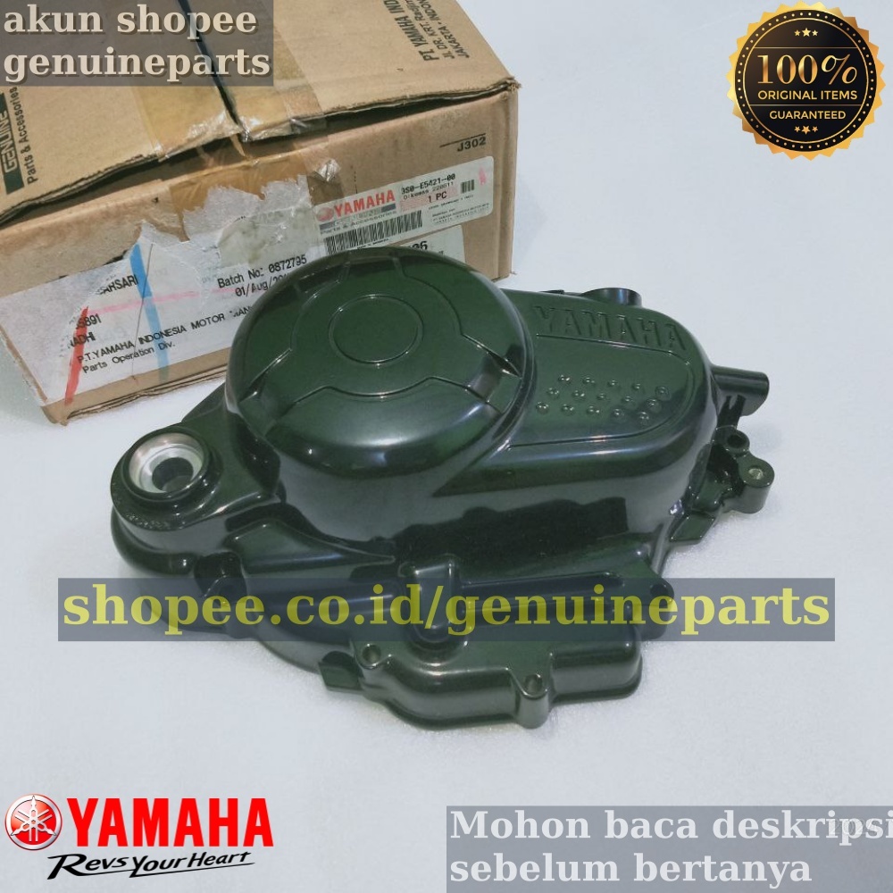 3S0-E5421-00 BLOK BAK KOPLING KANAN HITAM VEGA R NEW 110 3S0 ASLI ORIGINAL YAMAHA