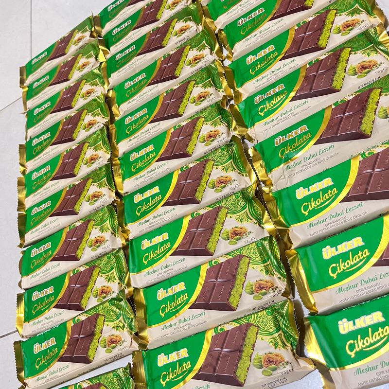 

READY STOCK HARGA KHUSUS GROSIR Ulker Coklat Dubai Pistachio Viral | Dubai Chocolate | Dubai Çikolata Türkiye Turkey Turki | Ulker