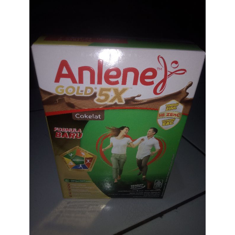 

Anlene Gold 5X Cokelat Formula Baru 240gr