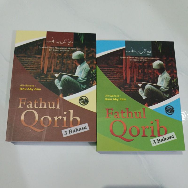 Fathul qorib 3 bahasa saku (jilid 1 dan 2) / terjemah kitab fathul qorib / fathul qorib terjemah