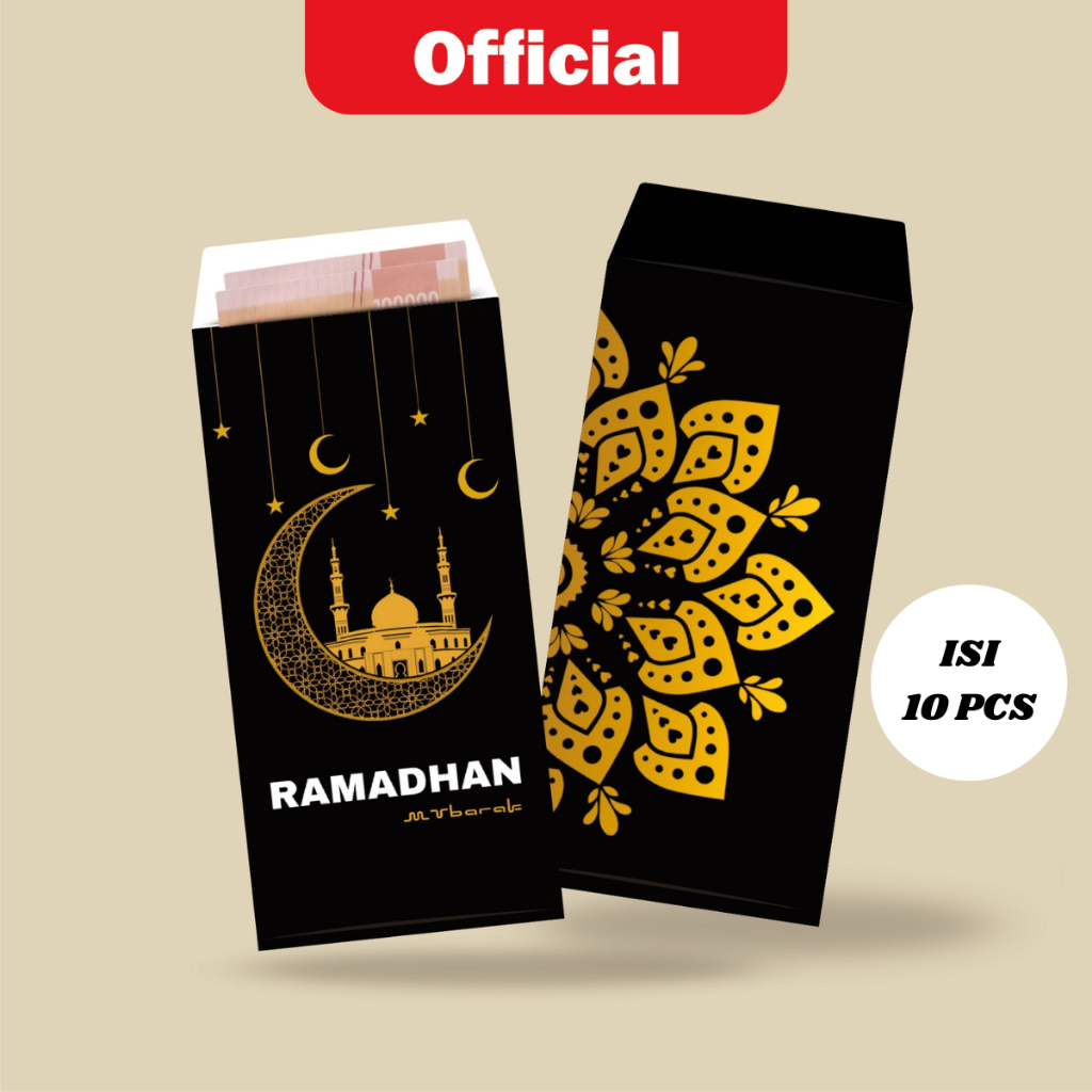 

Amplop Lebaran Panjang Motif Islami - Bahan Tebal & Tahan Lama
