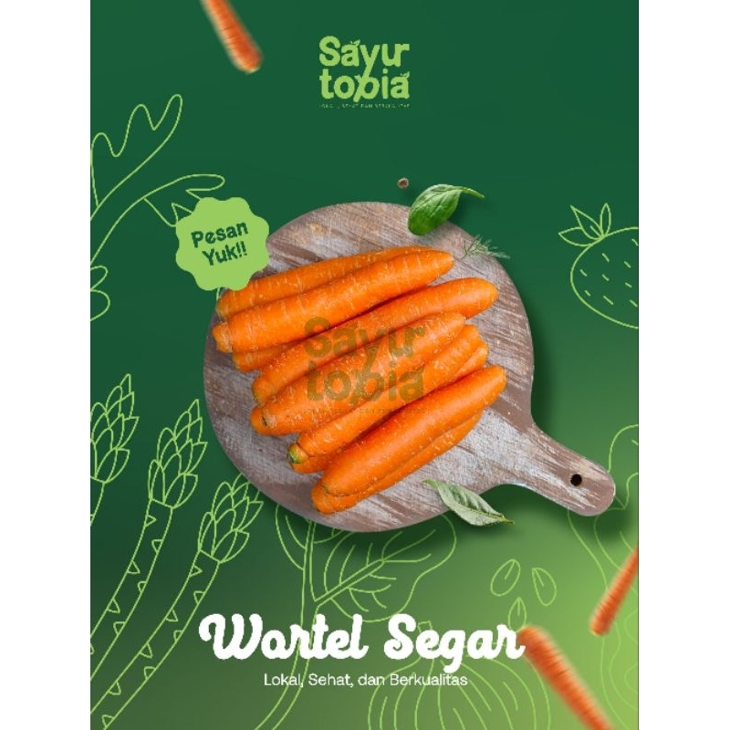 

Wortel Segar 250gr 500gr 1kg