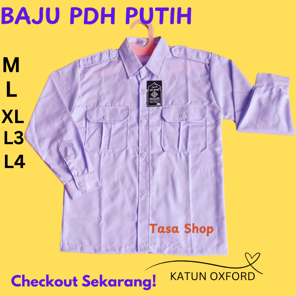 Seragam putih Pns pria wanita baju Dinas putih Pns pria wanita kemeja pdh putih pria baju putih Pera