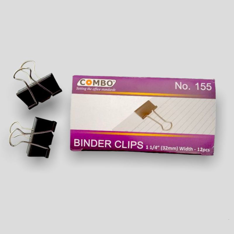 

Binder Clip No. 155 - Penjepit 32 mm - Pack COMBO